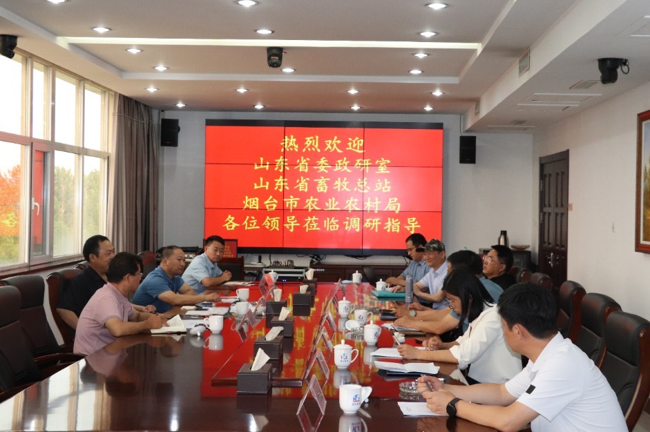 【调延卓山东省委政研室二级调研员王臻一行光临J9集团股份调研领导