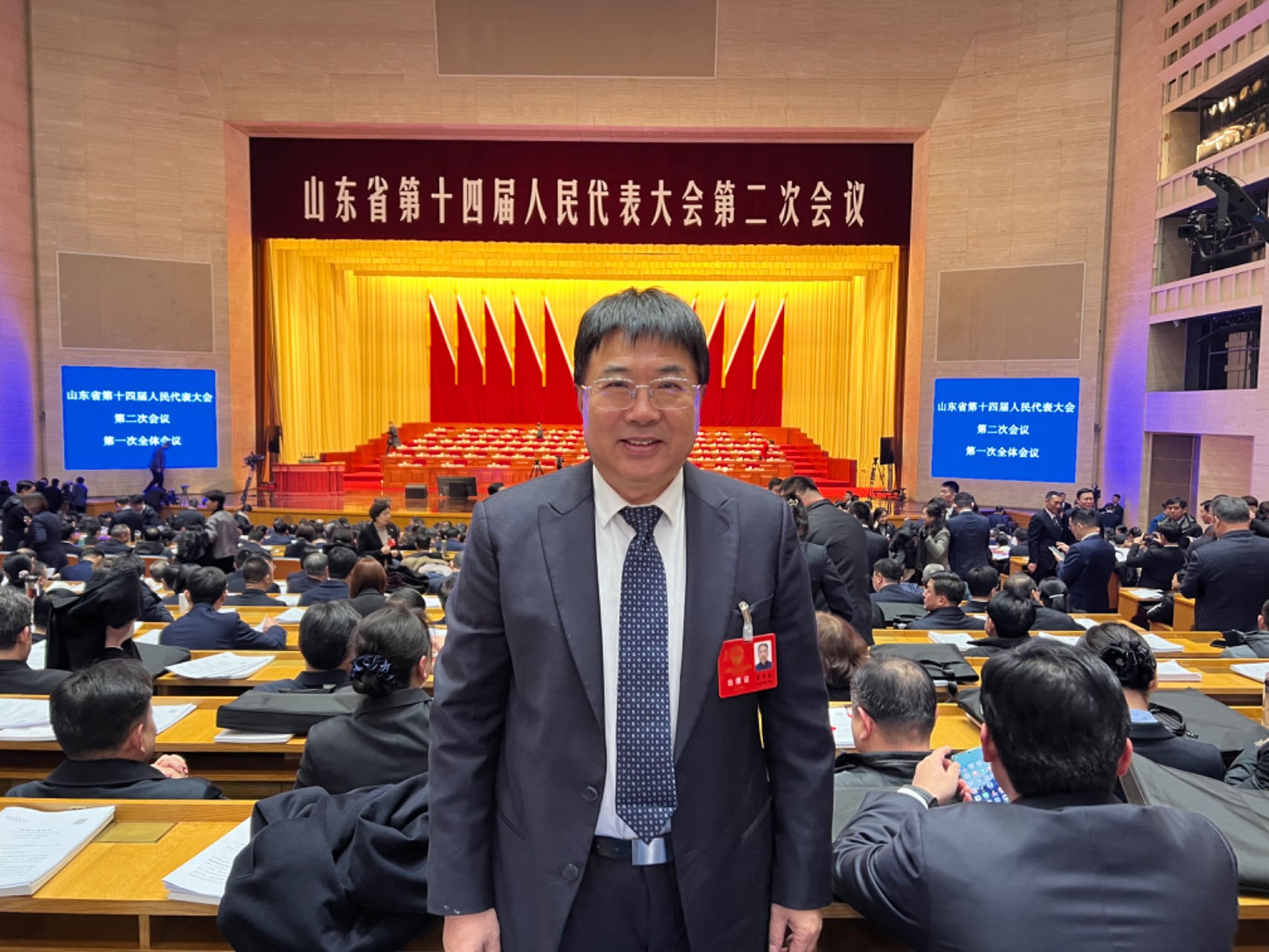 【新闻】服膺使命担任，当真履职尽责——J9集团股份董事长曹积生出席省人代会